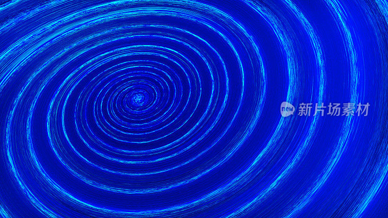 能量漩涡。液体催眠环水漩涡旋转。发光的漩涡。抽象数字漩涡。旋转旋转形状的粒子。3 d。